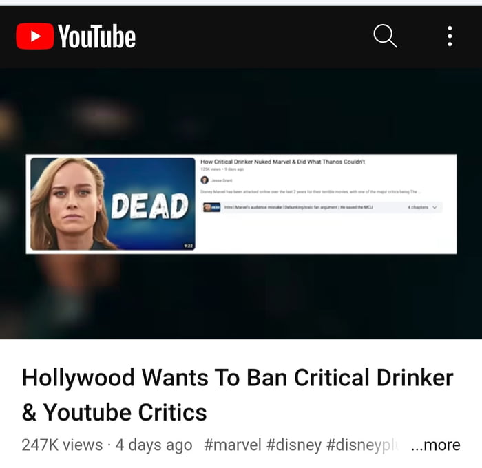 So Hollywood is still blaming "toxic fan critics" and won't 