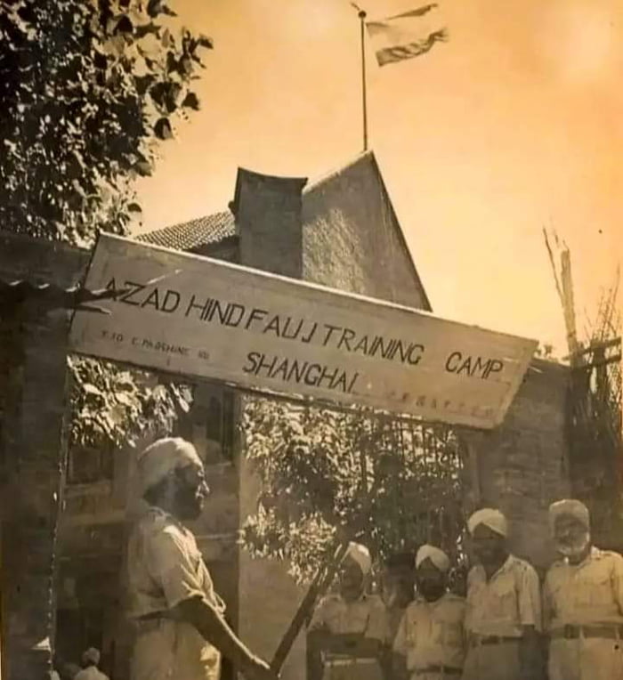 Indian freedom fighters army camp in china...pre independenc