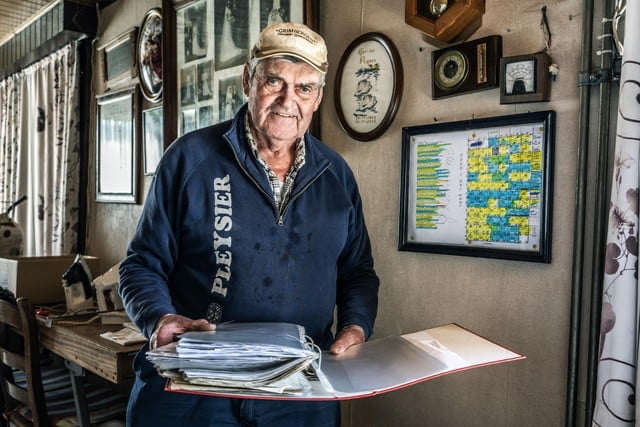 Each year, this 82-year-old man issues his annual weather fo