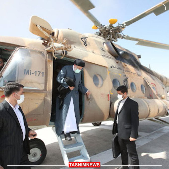 Helicopter carrying Iranian President Raisi crashed, Iranian
