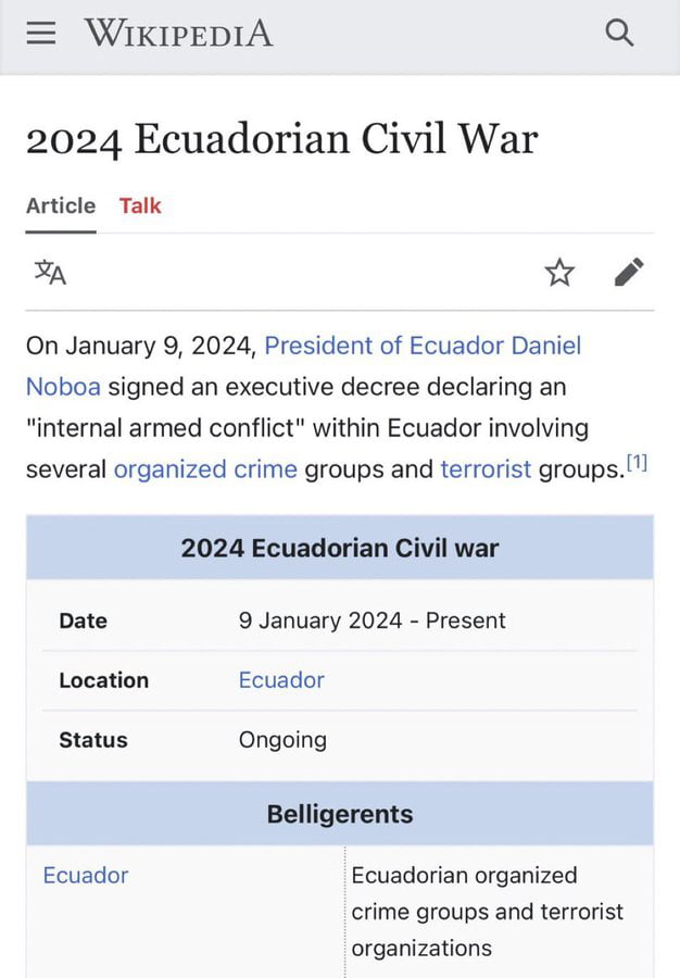 Wikipedia has already been updated