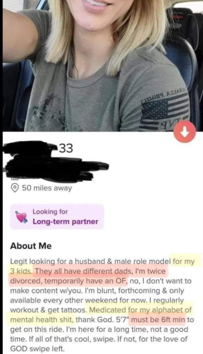 9 gagers will swipe right.