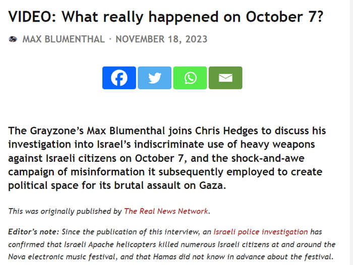 What really happened on October 7? Image