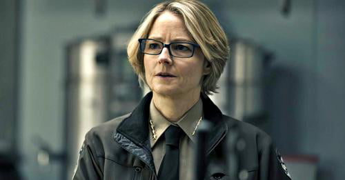 Jodie Foster looking like she could be a small-town police o