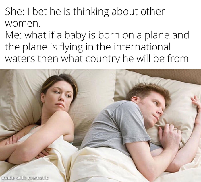 Probably the destination country will be the kid's nationali