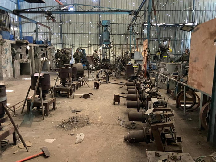 Surprise, suprise! Gaza's largest weapons factory has been d