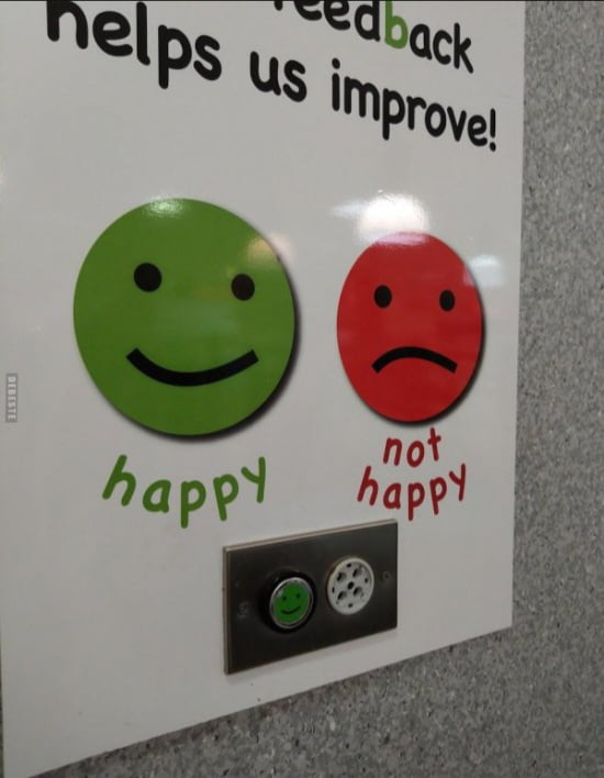 Problem with not happy customers solved! Sometimes it can be Image