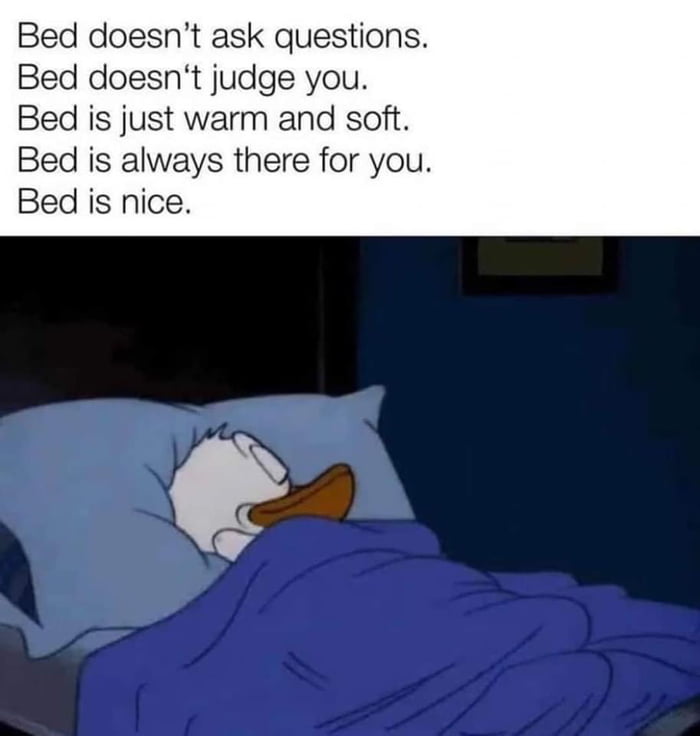 Bed is perfect