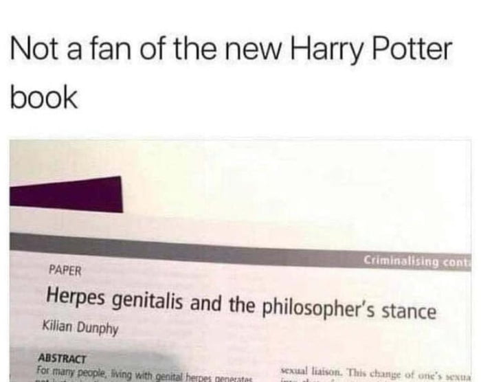 Not Harry Potter