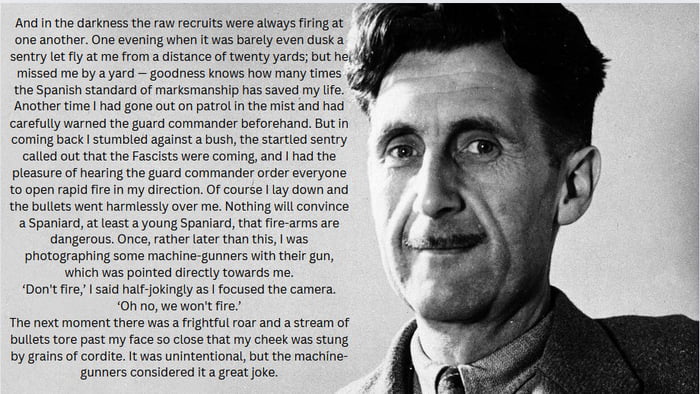All‘s well that‘s Orwell – your daily dose of Orwell ( Image