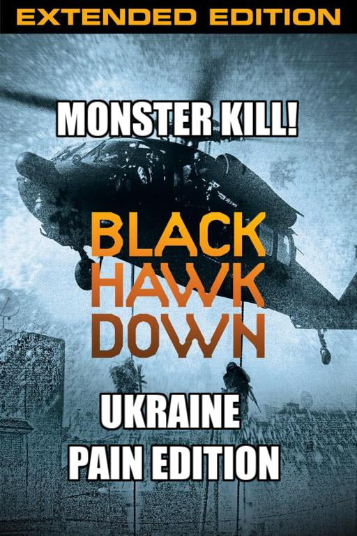 Ukraine helicopter Black Hawk UH-60 was shot down near Russi Image