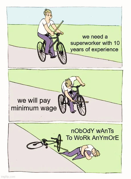 NoBoDy WaNtS To WoRk AnYmOrE! Image