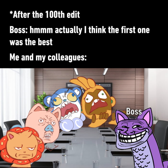 Tough day at work because of bosses like @BOSSIETheTroll? Image