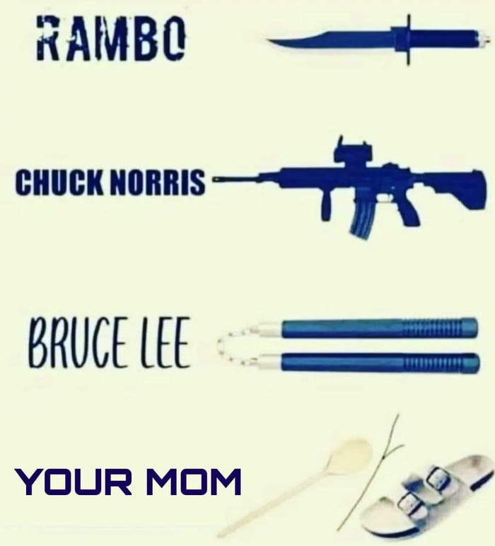 Moms have unlimited ammo too