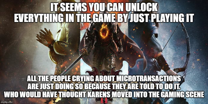 Look at all these Karens, lying about a game. ALL added DLCs Image