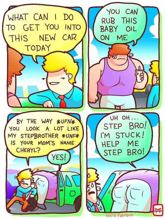 Oh no, do what you have to step bro! Image