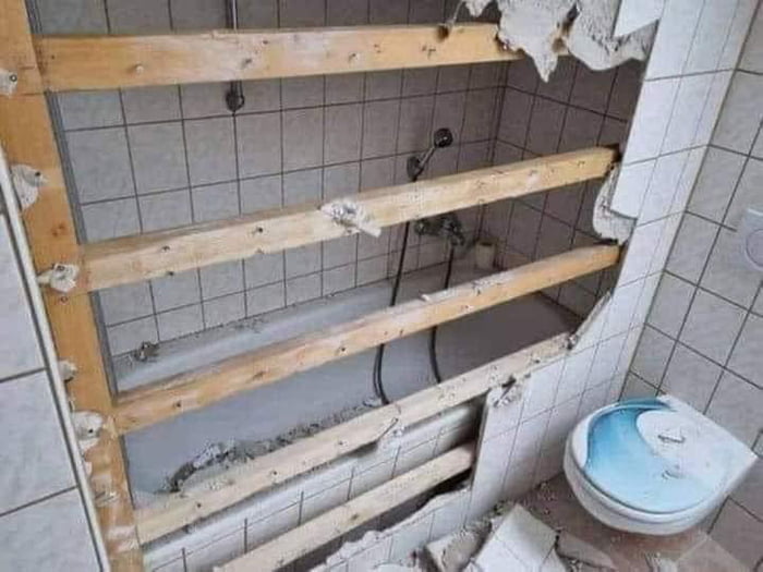 When I said I wanted to remodel the bathroom I didn’t real Image