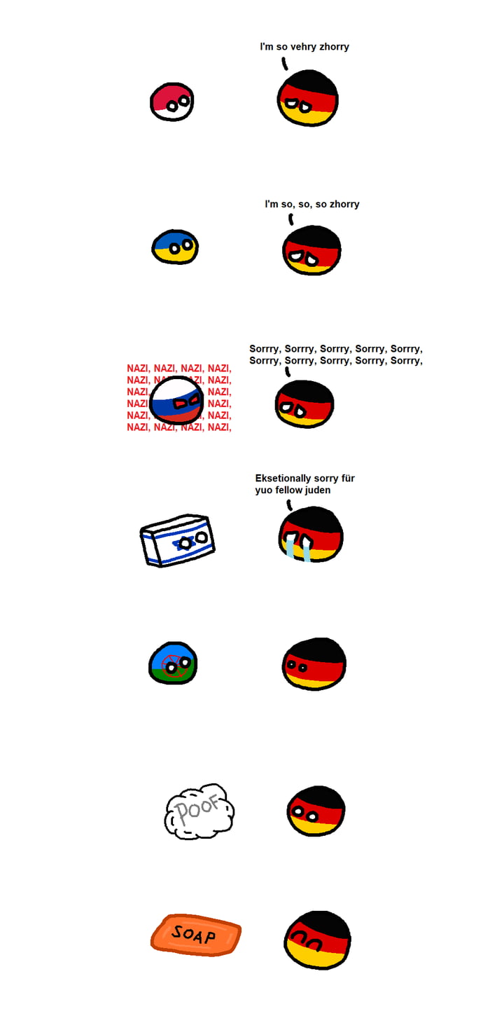 Germany is (sorry?)