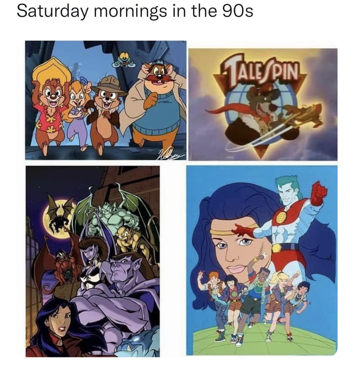 Saturday mornings in the 90s? Image