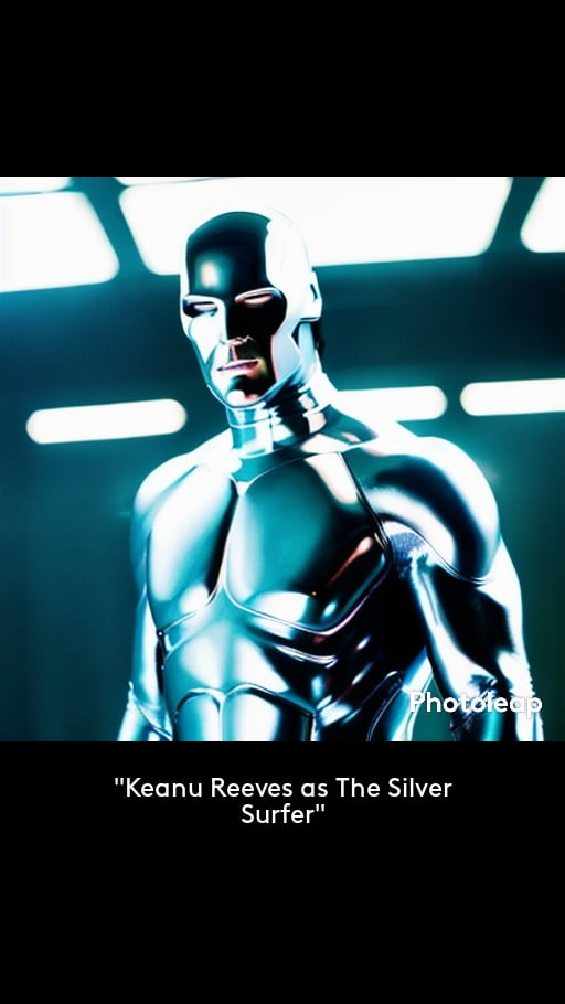 Keanu Reeves as The Silver Surfer!! Image