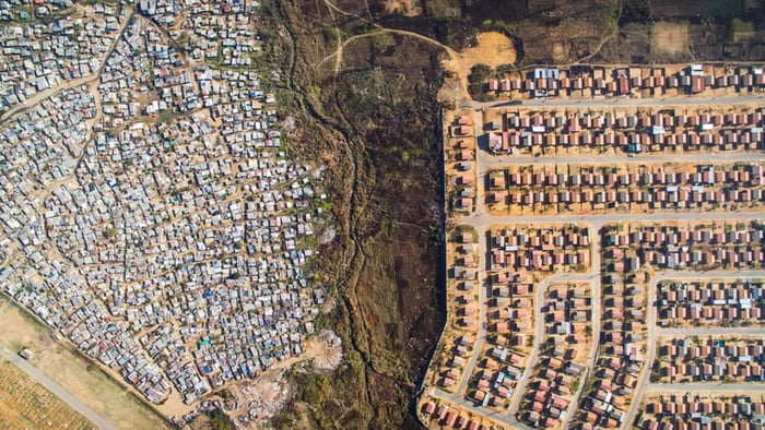 Difference between the Rich vs. Poor - Johannesburg, South A