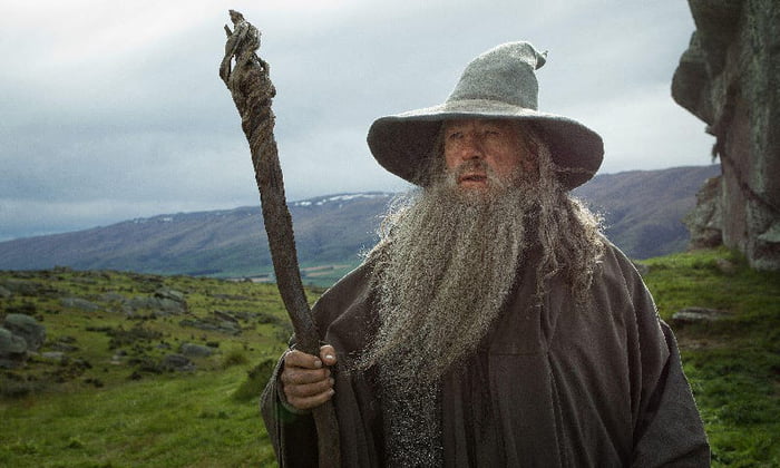 Google : Sure, here is a picture of Gandalf the White! Image