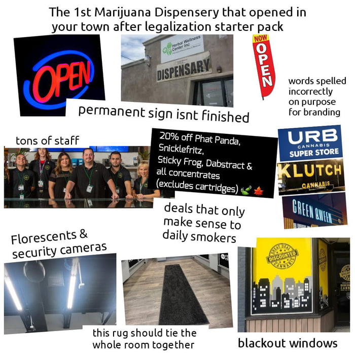 The 1st Marijuana Dispensery that opened in your town after 