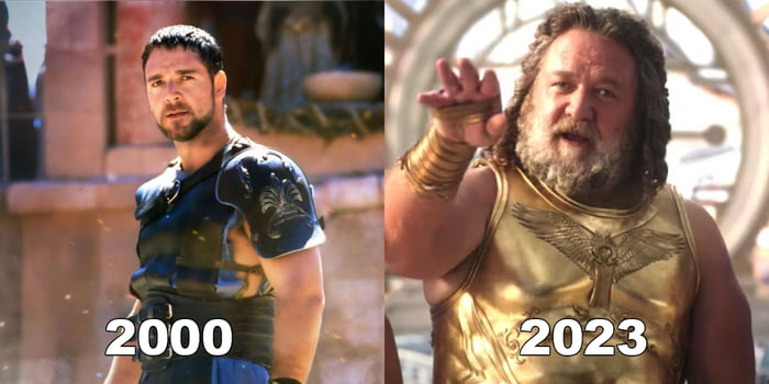 Gladiator was 23 years ago.