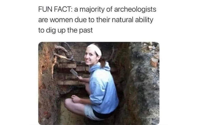 And they always seem mention how old bones are bigger then t