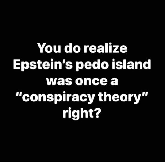 You cannot longer call it a CONSPIRACY THEORY without lying. Image