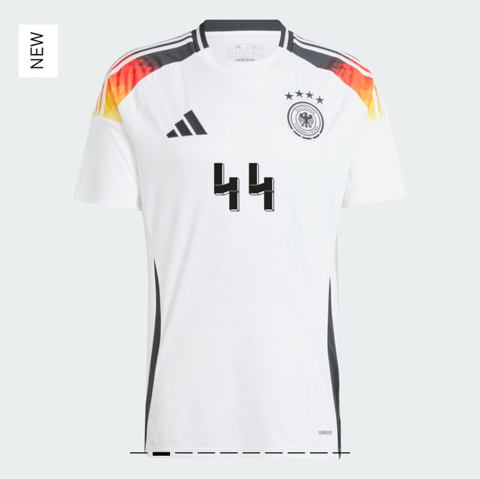 The new Germany soccer team jersey seens really familiar