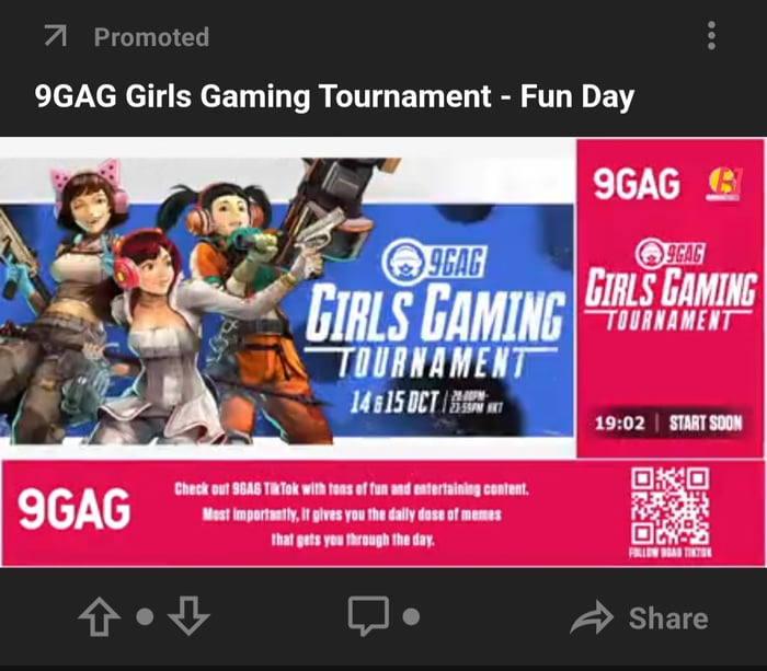 There are no girls on 9gag right guys?