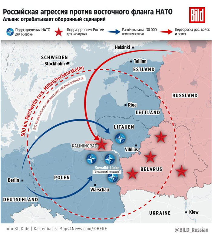 According to BILD, Russia is preparing an attack on NATO in 