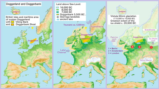 I found Atlantis. Doggerland. Disappeared 8-9000 years ago. Image