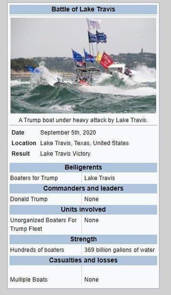 Remember that time a MAGA fleet of ships lost a battle to an