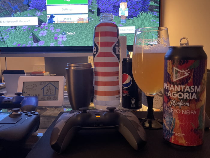 Friday night at last. Gaming with the old farts, and drinkin Image
