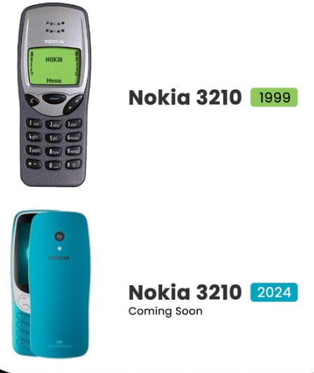 Nokia 3210 coming soon