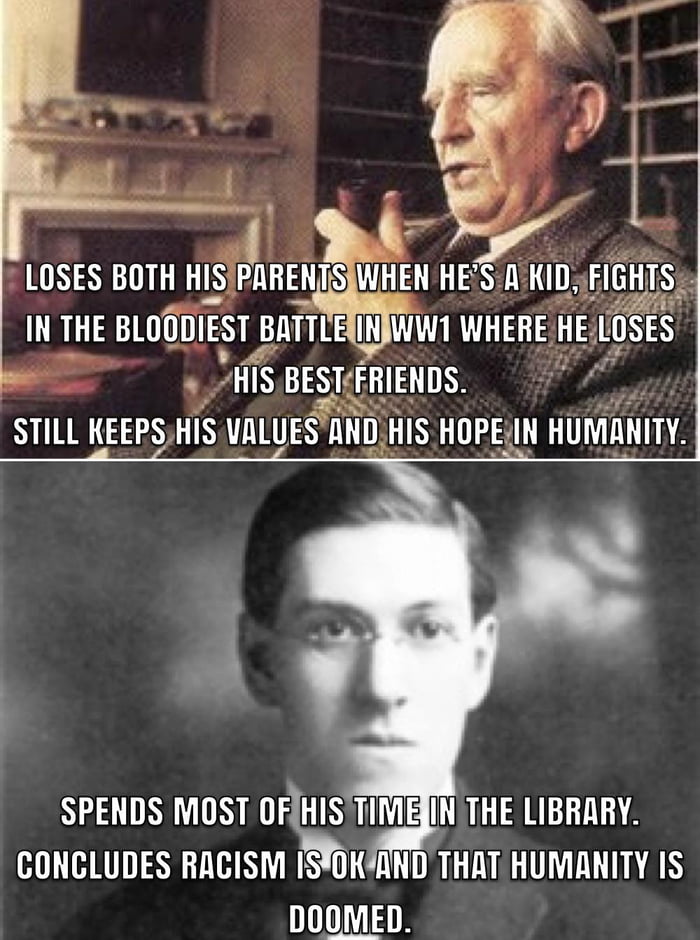 J.R.R. Tolkien Vs. H.P. Lovecraft /s