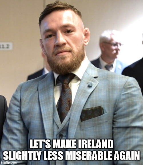 Conor McGregor has indicated he will look to run for preside