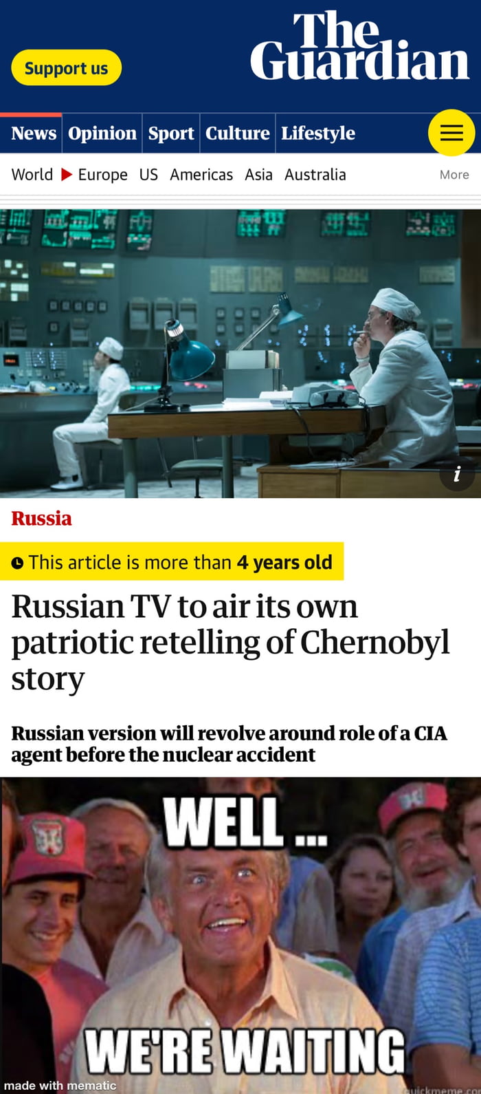 The CIA is so awesome, they’ve even halted Russian movie p