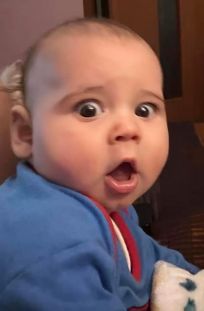 I think my baby is just born a "meme"