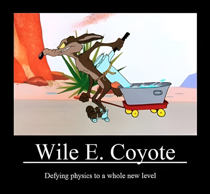 I do miss the old troll physics memes. Image