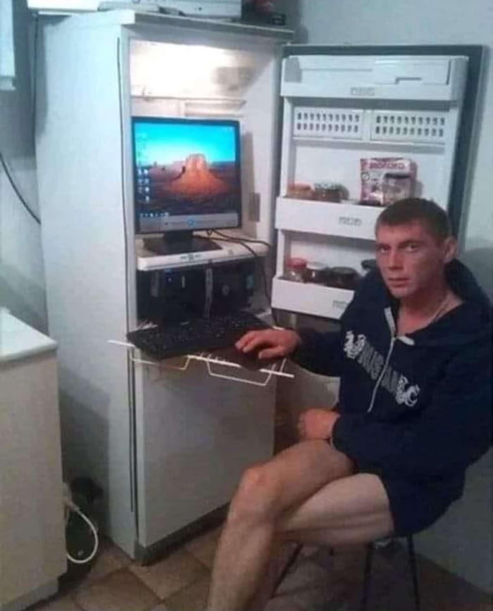 Newly developed Russian cooling system!