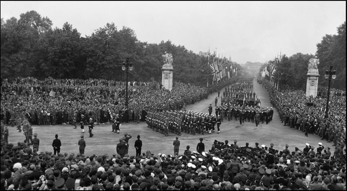 On 8 June 1946 UK organized the London Victory Celebrations. Image