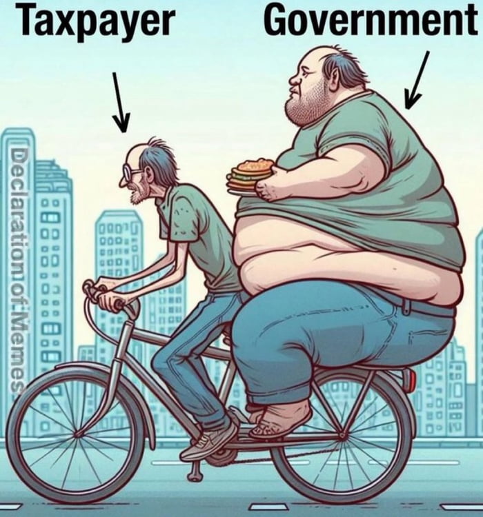 Tax payer vs government