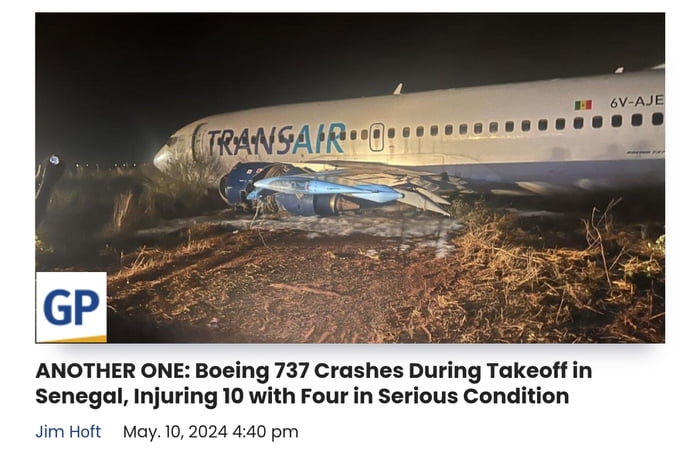 Another Day another Boeing Disaster Image
