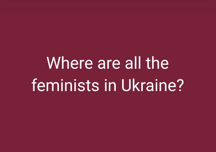 Where are the Feminists? Image