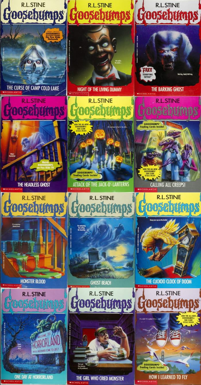 If you read these, you had a good spooky time as a child.