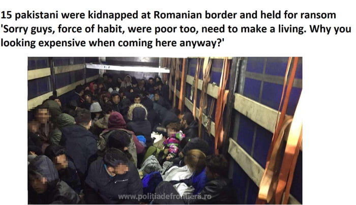 Immigrants are racist for not passing through Romania