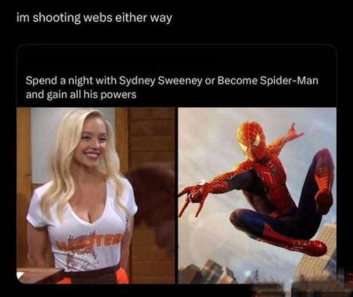 Does spiderman have a web site..... Image
